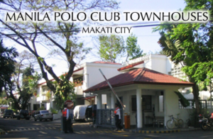 Manila Polo Club Townhouses